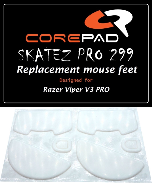 X-RAYPAD Jade Obsidian Mouse Skates Tiger EspTiger Ice Arc Corepad Skatez PRO Razer Viper V3 Pro